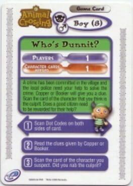Who's Dunnit? B