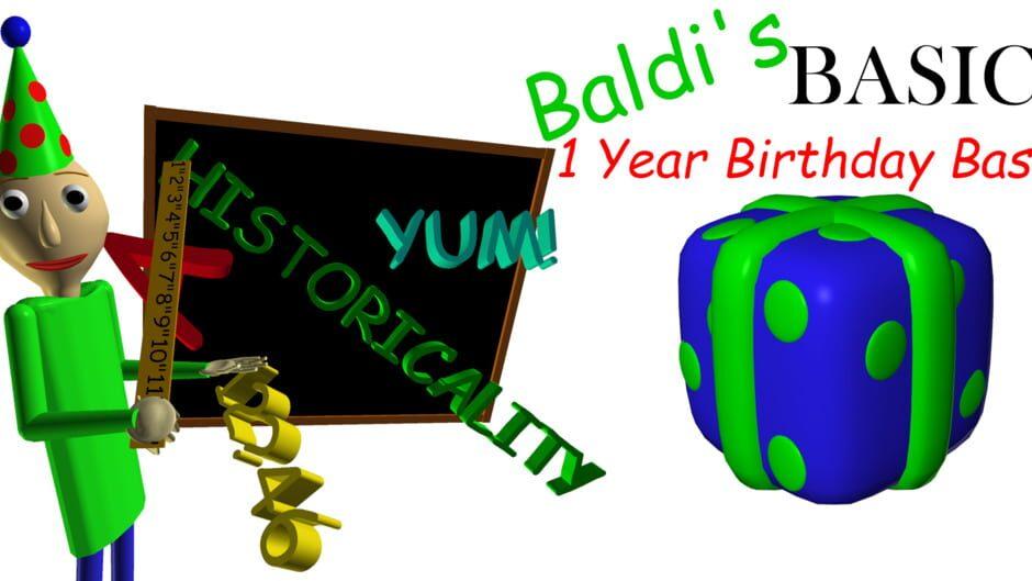 Baldi's Basics 1 Year Birthday Bash! artwork 1