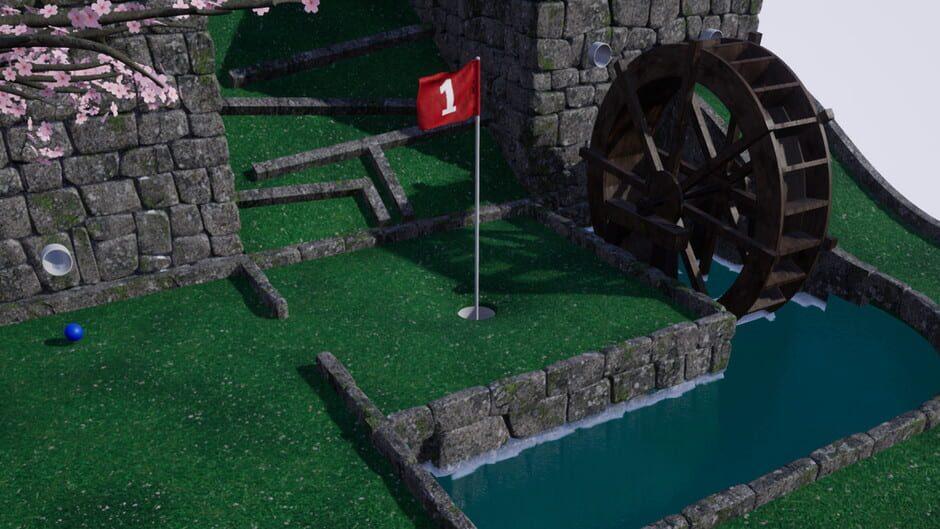 Golfing In Aether artwork 1