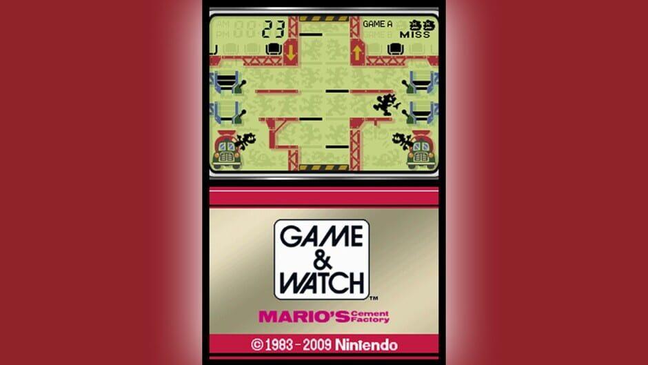 Game & Watch Mario's Cement Factory artwork 2