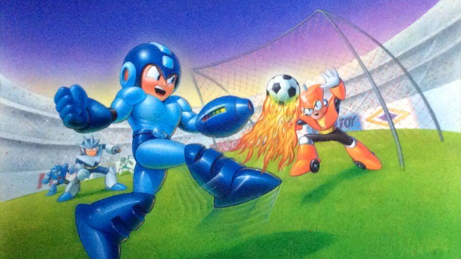 Mega Man Soccer artwork 1