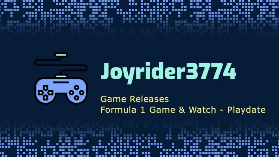 Formula 1 Game & Watch: Playdate Version artwork 1