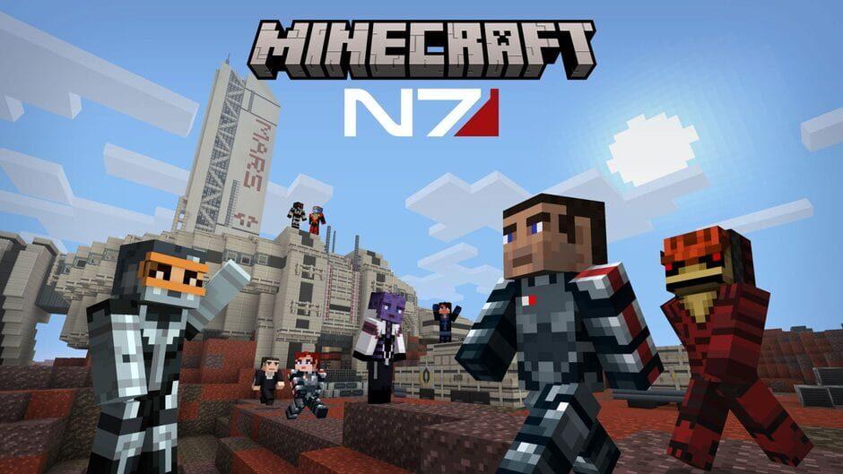 Minecraft: N7 Mash-up artwork 2