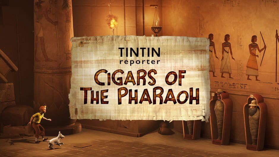 Tintin Reporter: Cigars of the Pharaoh artwork 1