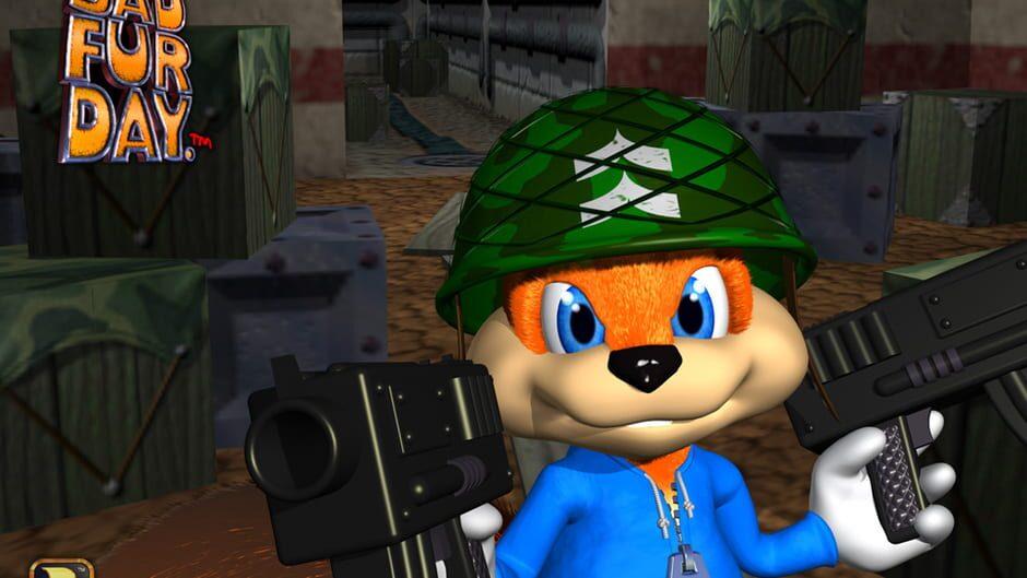 Conker's Bad Fur Day artwork 1