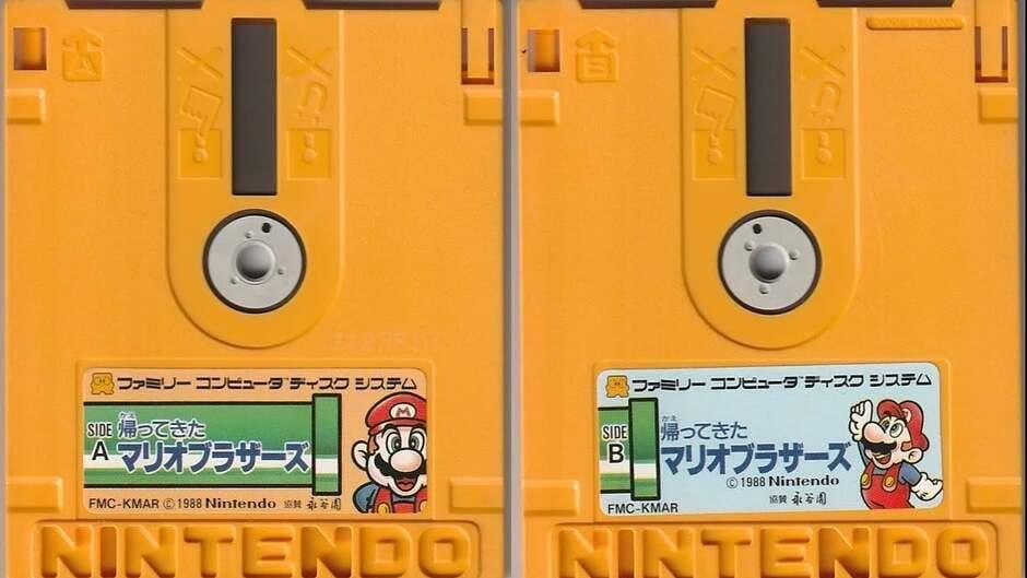 Kaettekita Mario Bros. artwork 1