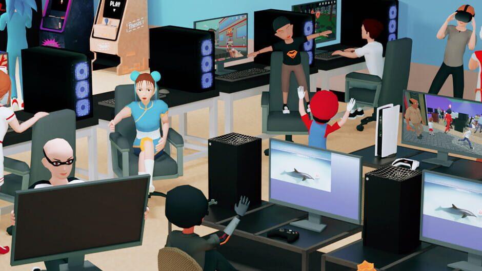 Gaming Cafe Life artwork 1