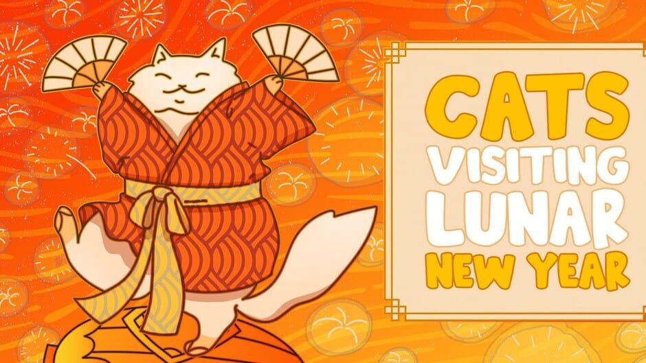 Cats Visiting Lunar New Year artwork 1