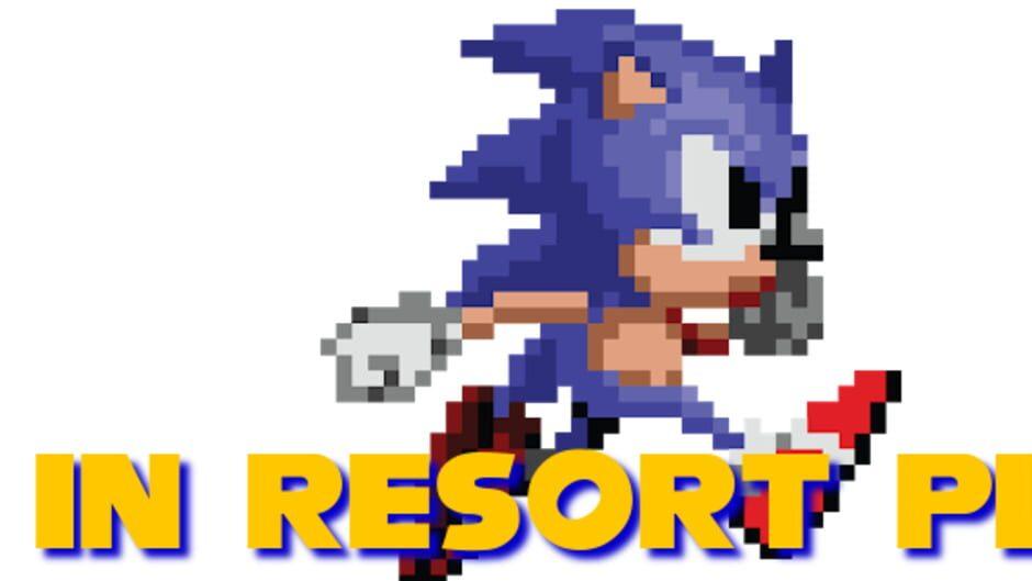 Sonic in Resort Planet artwork 1