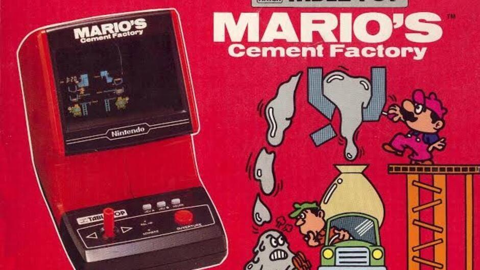 Mario's Cement Factory artwork 1