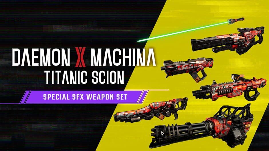 Daemon x Machina: Titanic Scion - Special SFX Weapon Set artwork 1