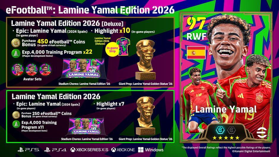 eFootball: Lamine Yamal Edition 2026 artwork 2