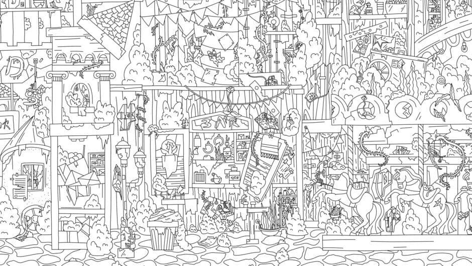 Hidden Cats: Old Amusement Park artwork 1