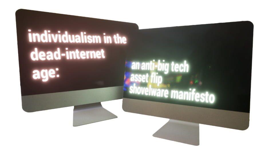 Individualism In The Dead Internet Age: An Anti Big Tech Asset Flip artwork 2