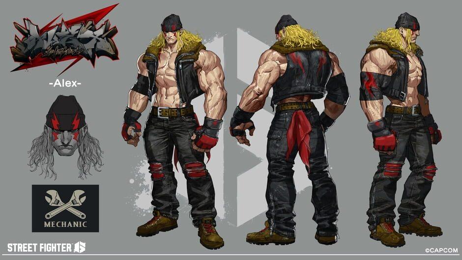 Street Fighter 6: Additional Character - Alex artwork 1