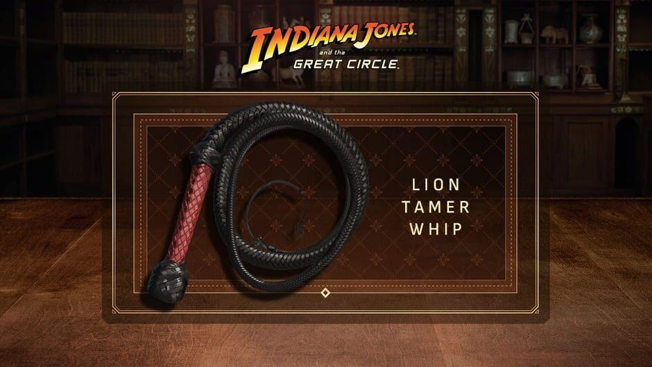 Indiana Jones and the Great Circle: The Last Crusade Pack - Lion Tamer Whip artwork 1