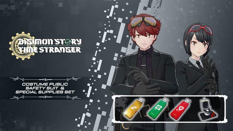 Digimon Story: Time Stranger - Costume Public Safety Suit & Special Supplies Set artwork 1