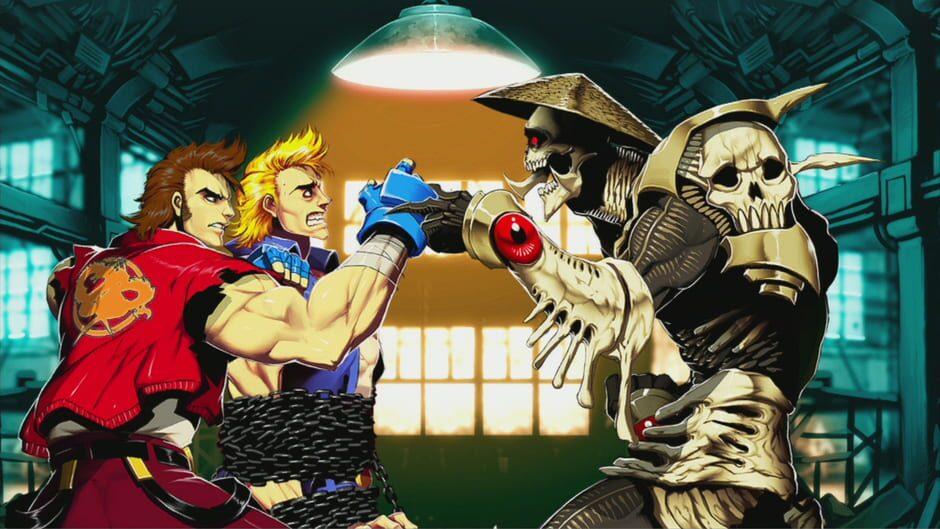 Double Dragon Neon artwork 1