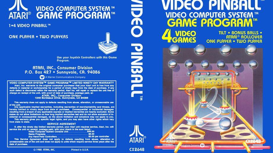 Video Pinball artwork 2