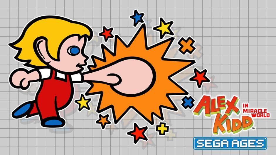 Sega Ages Alex Kidd in Miracle World artwork 1