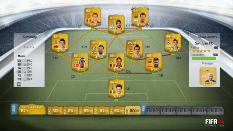 FIFA 14 screenshot 4