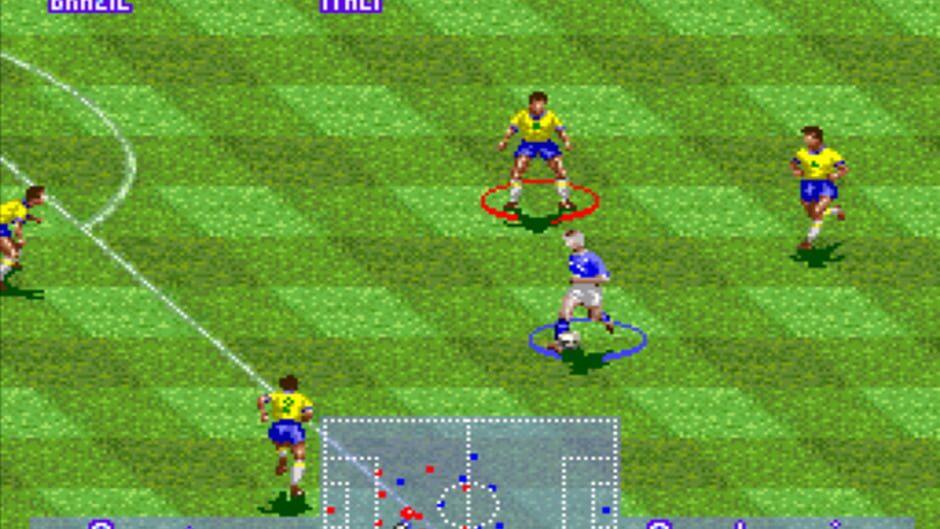 International Superstar Soccer Deluxe screenshot 1