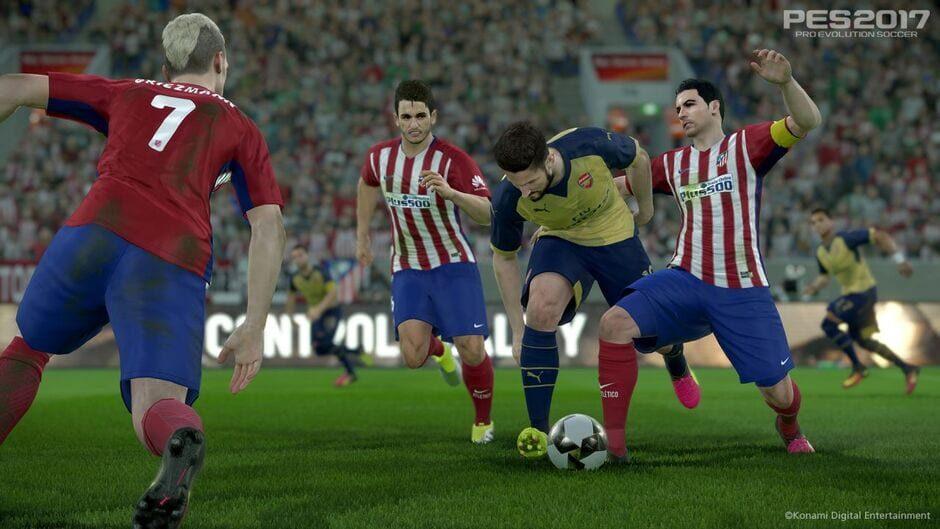 Pro Evolution Soccer 2017 screenshot 1