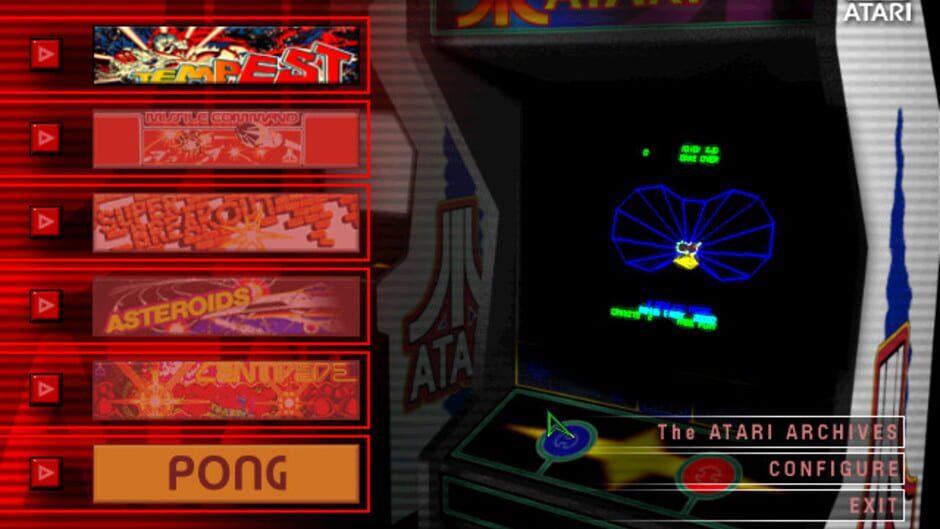 Atari Arcade Hits: Volume 1 screenshot 2