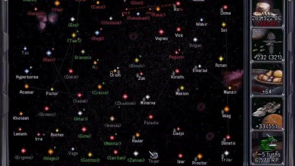 Master of Orion II: Battle at Antares screenshot 3