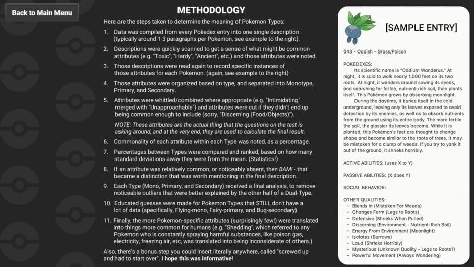 Pokedex-Accurate Dual-Type Pokemon Personality Test screenshot 3