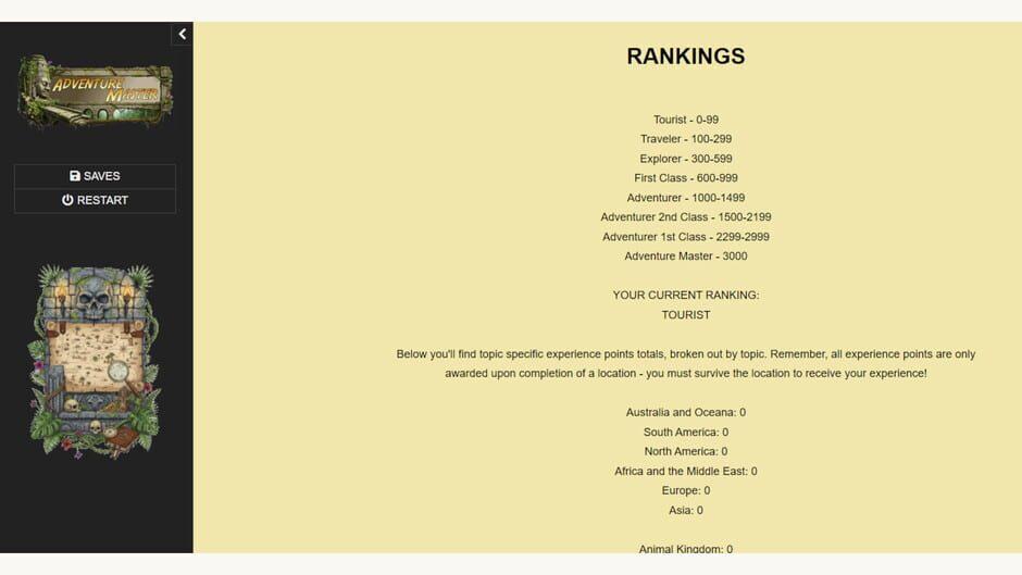 Adventure Master screenshot 1