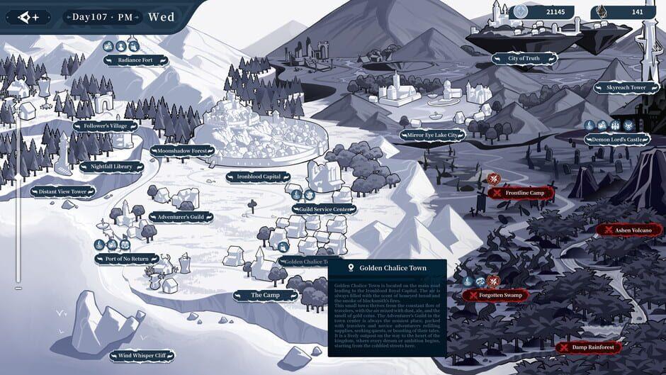 The Noexistencen of Morphean Paradox: The Forest of Silver Shallots screenshot 2
