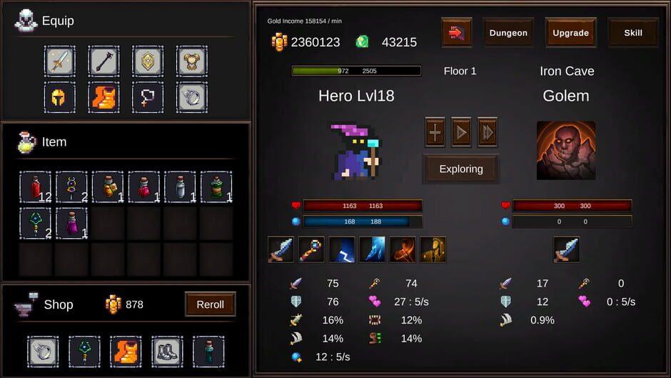Magic Hero Incremental screenshot 3