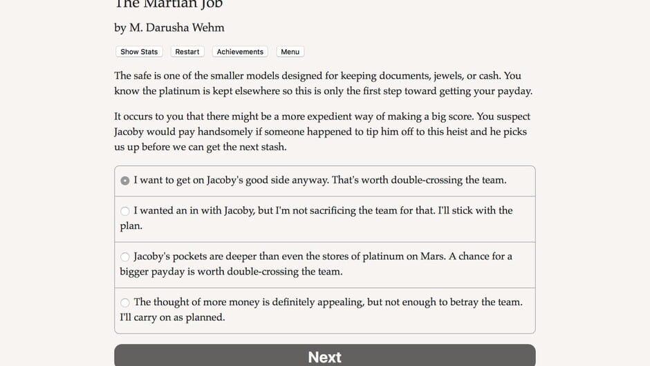 The Martian Job screenshot 4