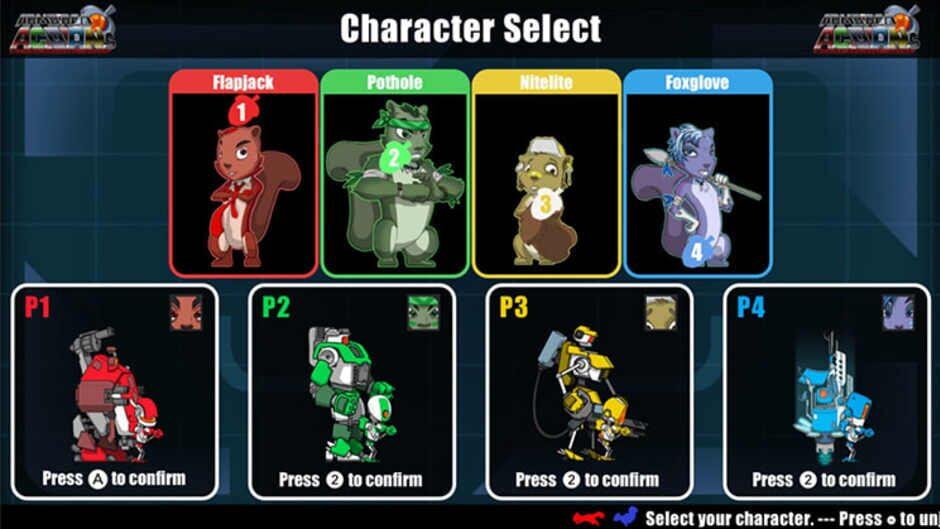 Armored Acorns: Action Squirrel Squad screenshot 2