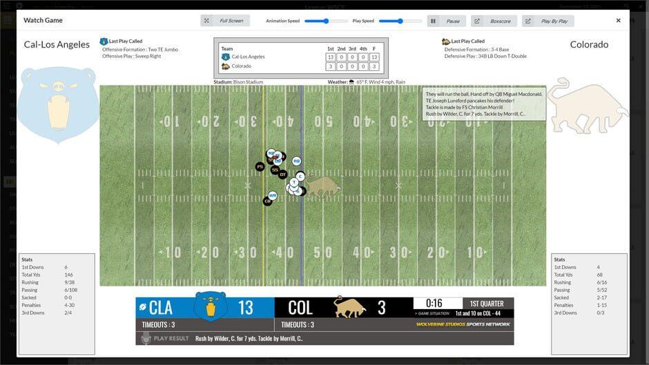 Draft Day Sports: College Football 2021 screenshot 1