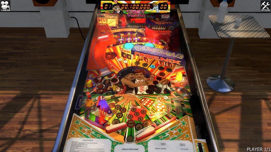 Zaccaria Pinball: Star's Phoenix Table screenshot 1