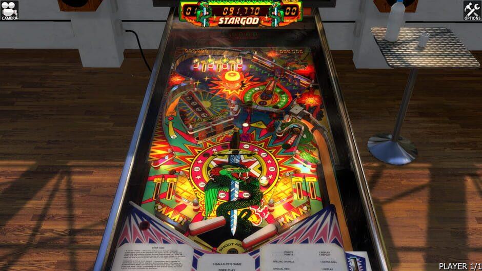Zaccaria Pinball: Star God Table screenshot 1