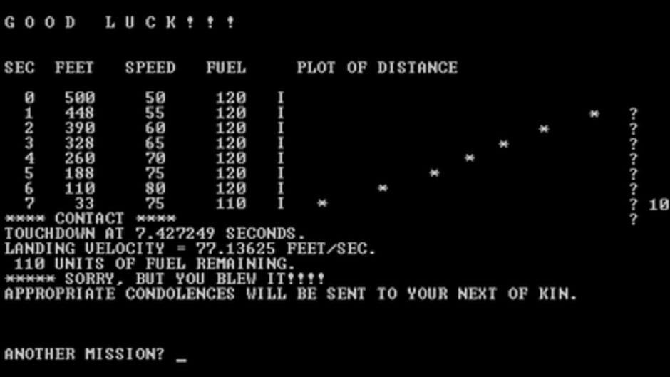Lunar Lander screenshot 2