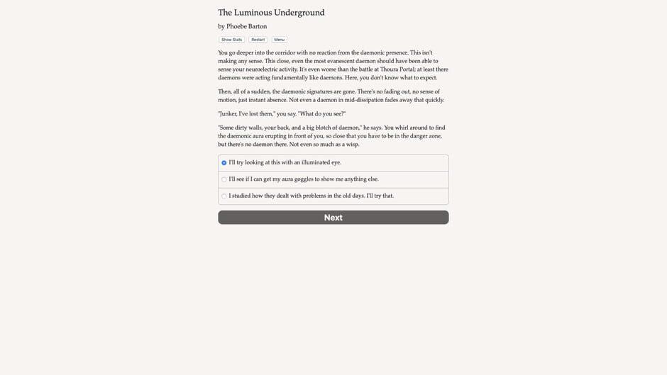 The Luminous Underground screenshot 2