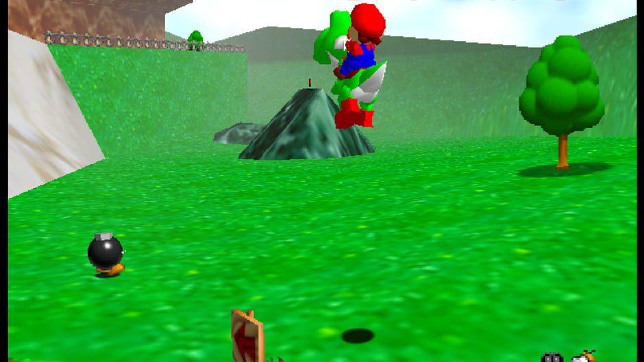 Mario 64 and Yoshi screenshot 2