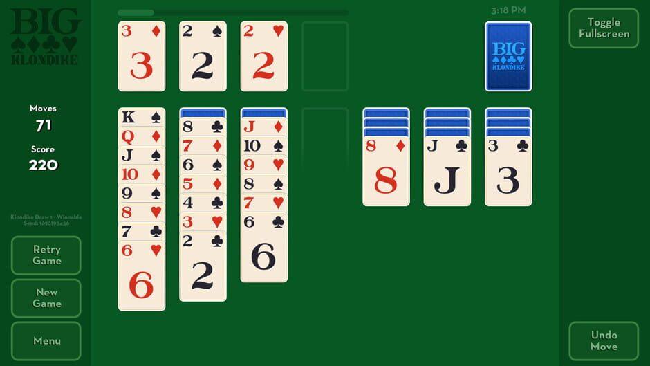 Big Klondike: Classic Solitaire screenshot 2