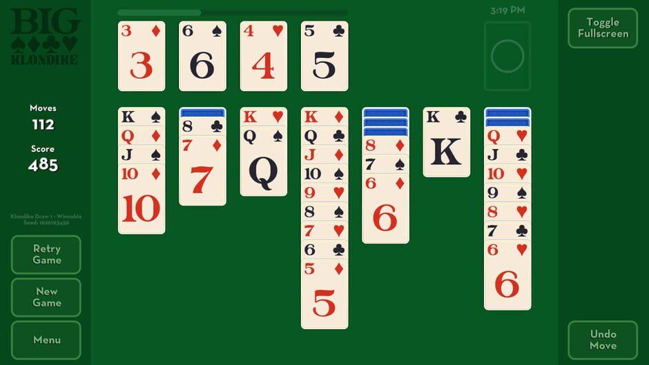 Big Klondike: Classic Solitaire screenshot 3