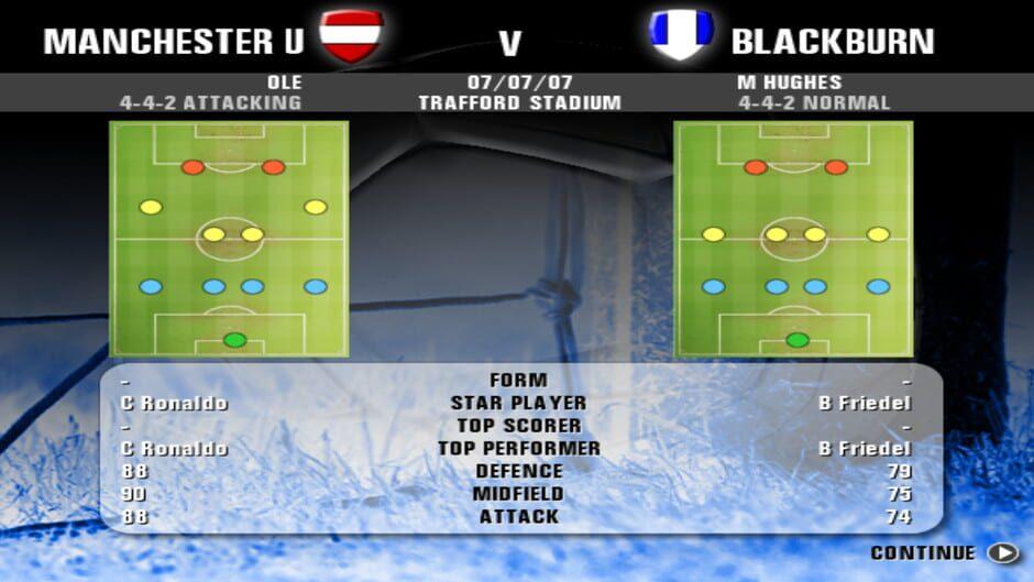Premier Manager 08 screenshot 3