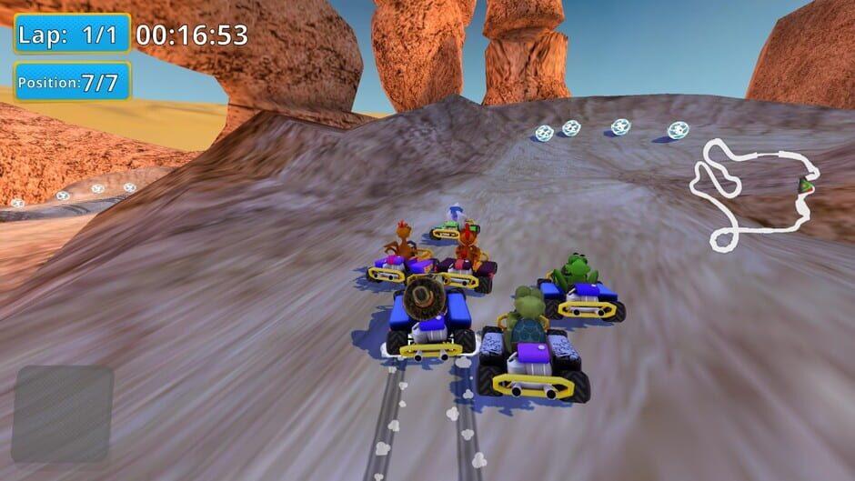 Crazy Chicken Kart 2 screenshot 1
