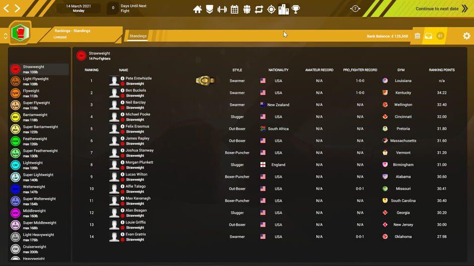 Boxing Club Manager screenshot 4