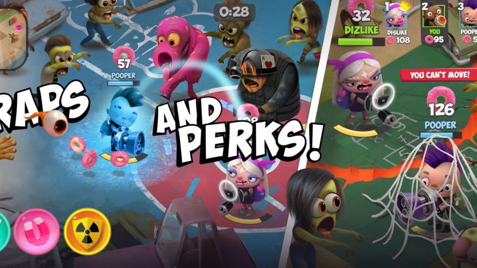 Kids vs Zombies: Donuts Brawl screenshot 3