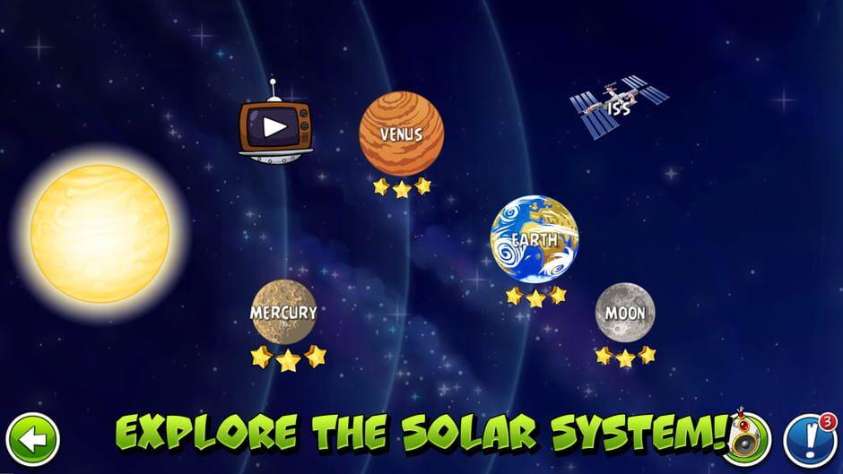 Angry Birds Space HD screenshot 2