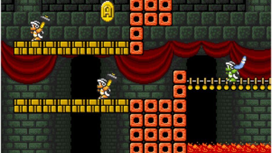 Super Mario Advance 4: Super Mario Bros. 3-e - Bowser's Last Stand screenshot 1