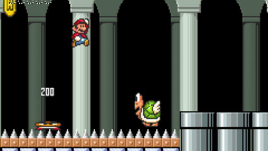 Super Mario Advance 4: Super Mario Bros. 3-e - Treacherous Halls screenshot 1